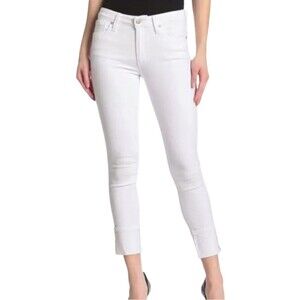 ❄️Joe's Jeans Cuff Crop Skinny Jeans in White 26
